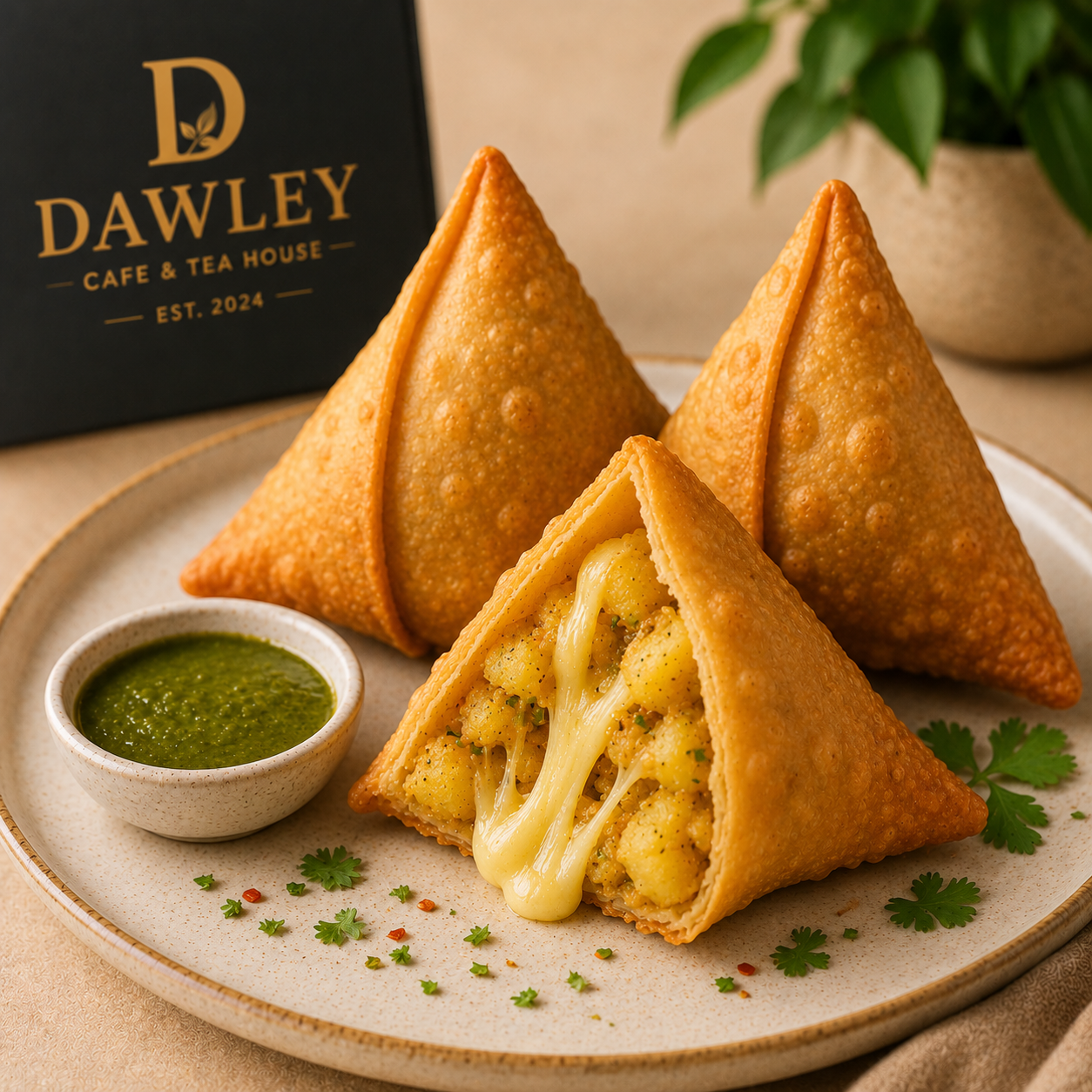 Aloo Cheese Samosa
