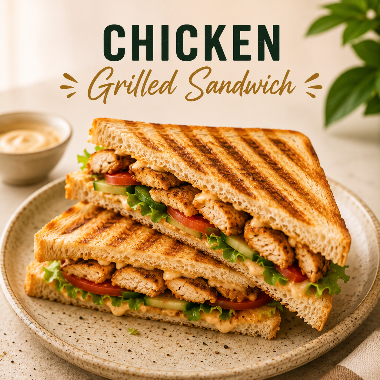 Chicken Grilled Sandwich