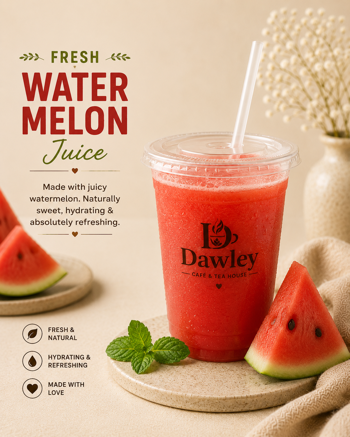 Fresh Watermelon Juice