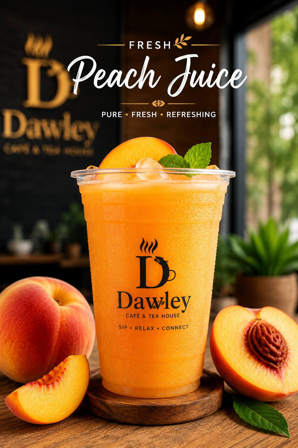 Fresh Peach Juice